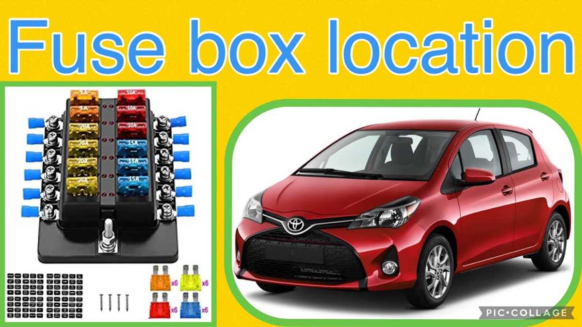 toyota vios 2016 fuse box diagram