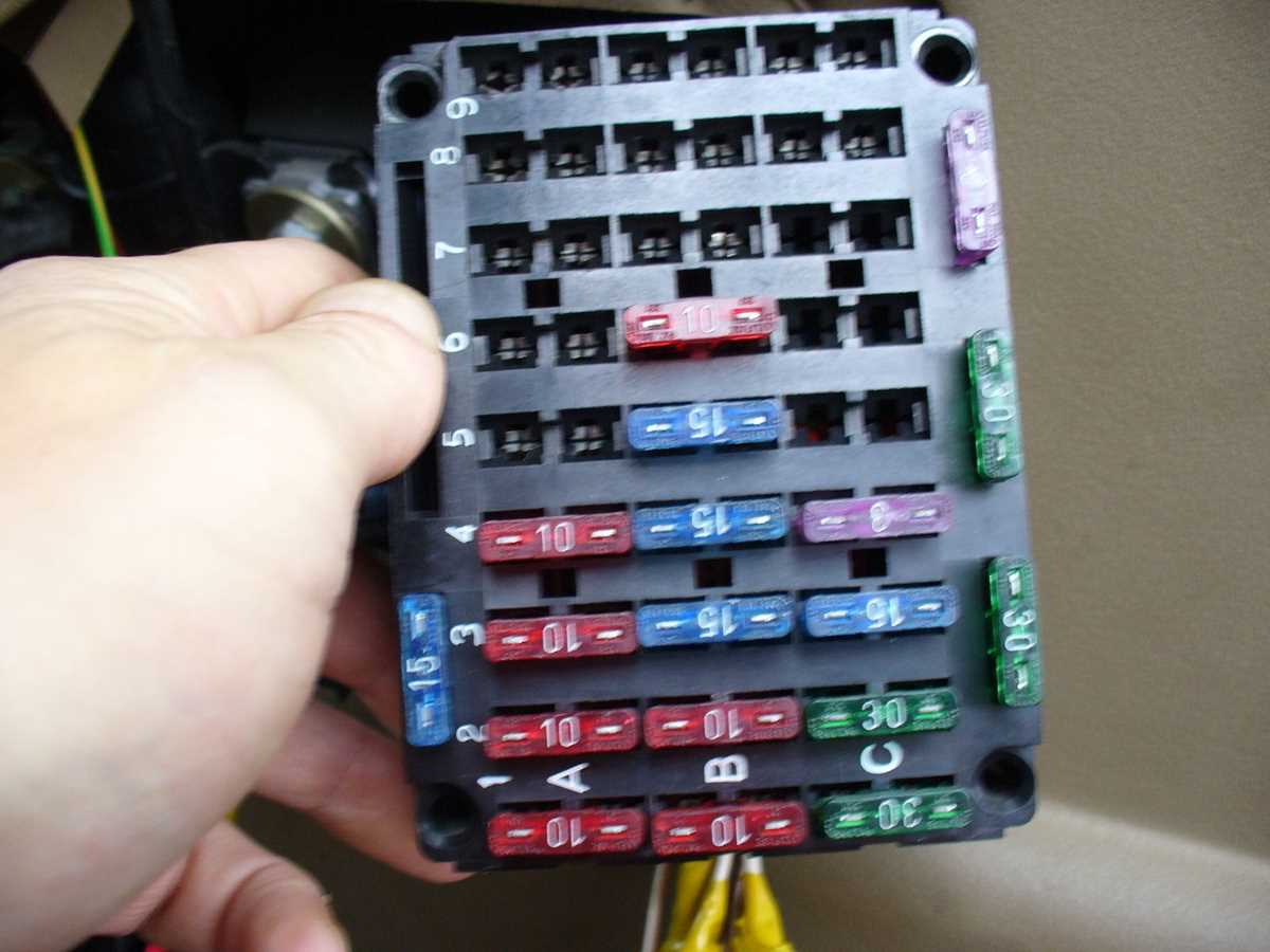 1996 land rover discovery fuse box diagram