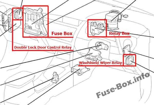 2014 toyota corolla fuse box diagram