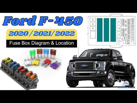 2020 ford f450 fuse box diagram