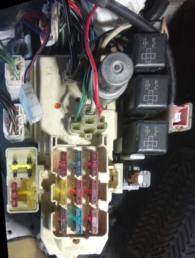 1995 4runner fuse diagrams