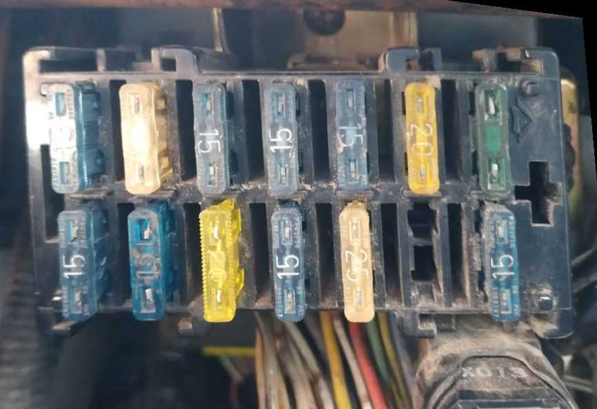 1998 suzuki vitara fuse box diagram