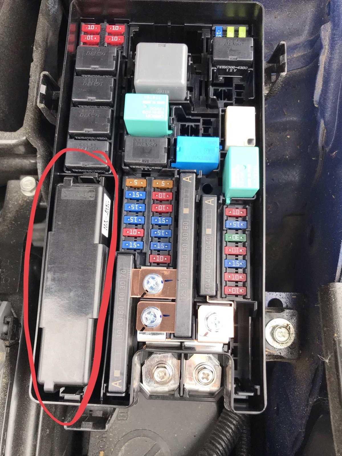 honda civic type r fuse box diagram