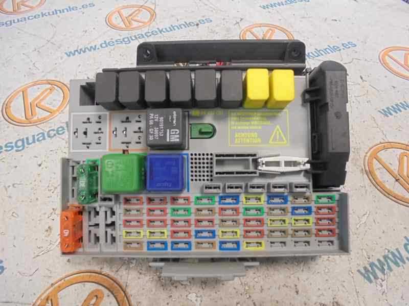 zafira a fuse box diagram