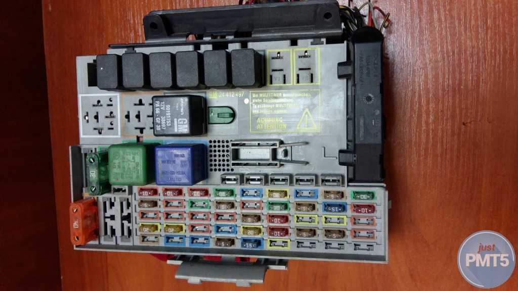 zafira a fuse box diagram