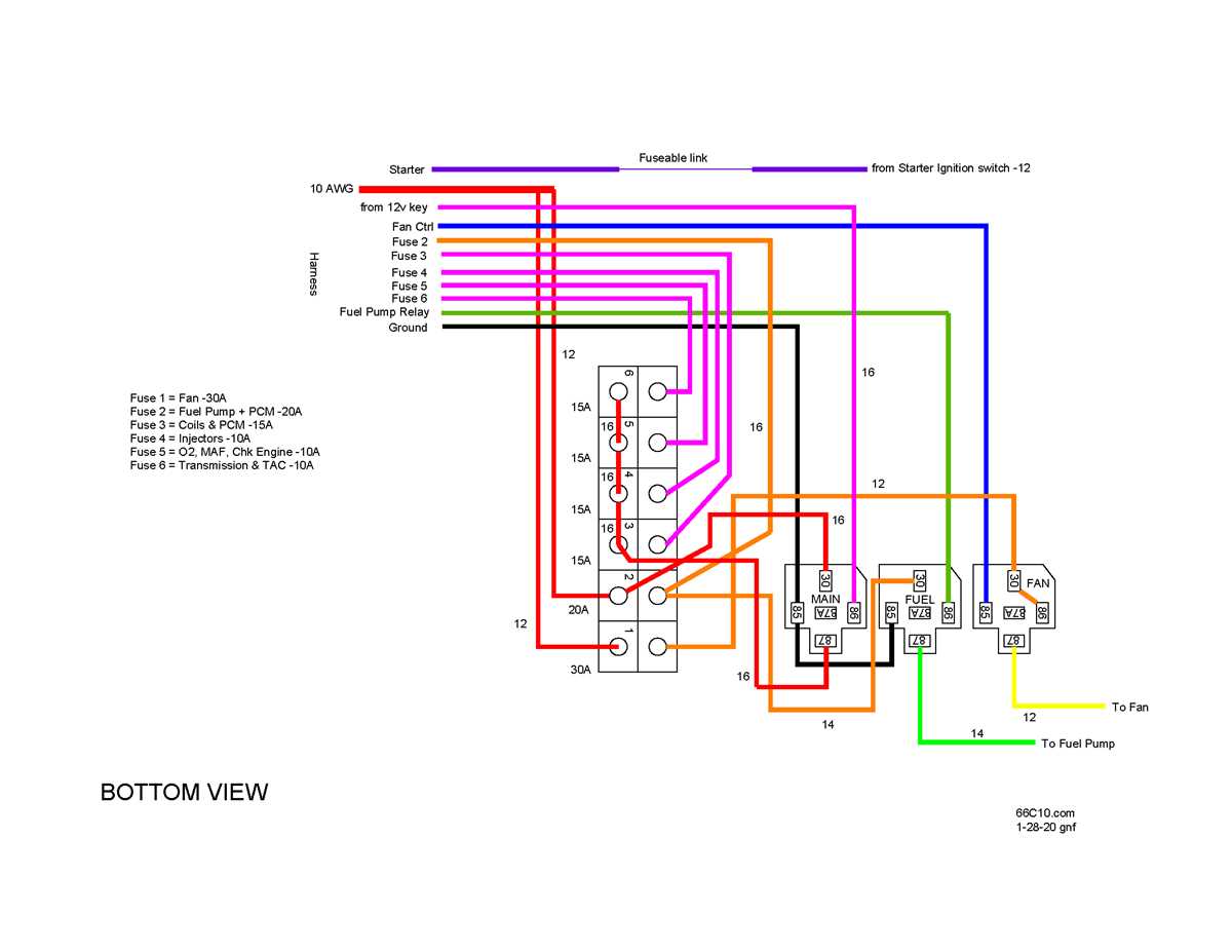 86 c10 fuse box diagram
