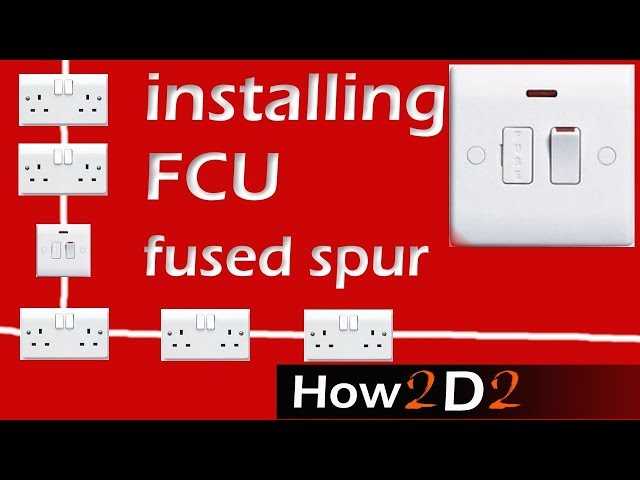 fused connection unit wiring diagram