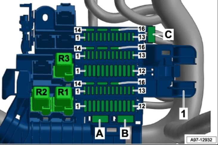 2018 audi a5 fuse box diagram
