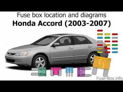 2004 accord fuse box diagram