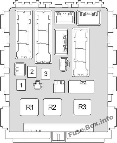 toyota yaris fuse box diagram