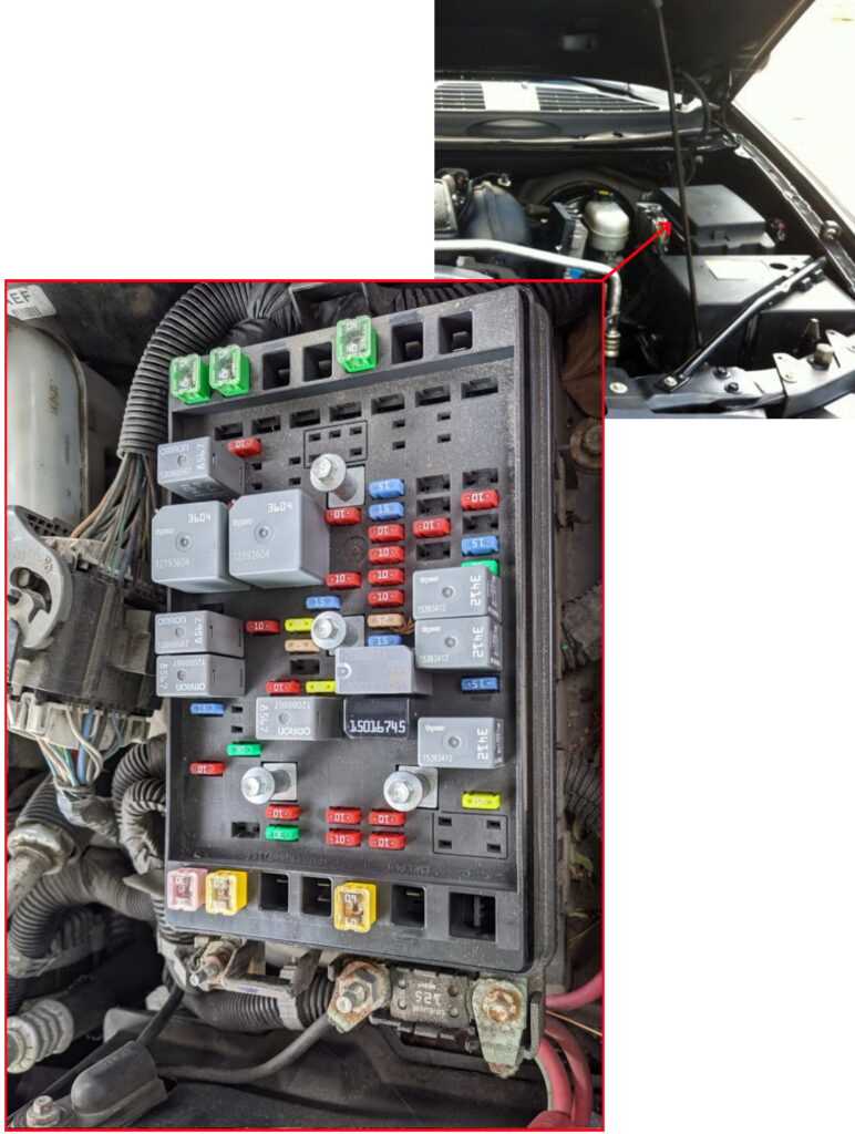 2008 chevy trailblazer fuse box diagram