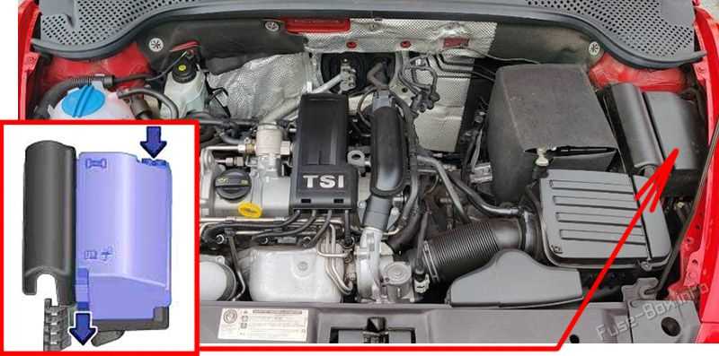 2012 vw beetle interior fuse box diagram