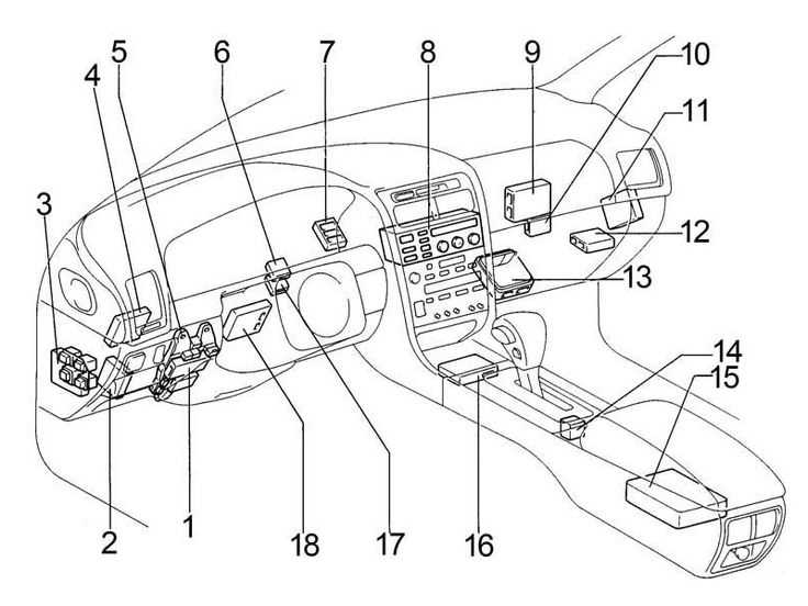 1997 toyota camry fuse diagram