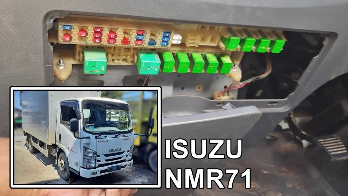2012 isuzu npr fuse box diagram