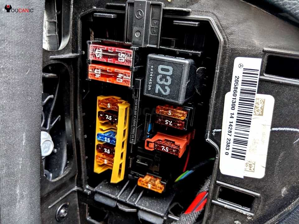 06 mercedes m class fuse panel diagram