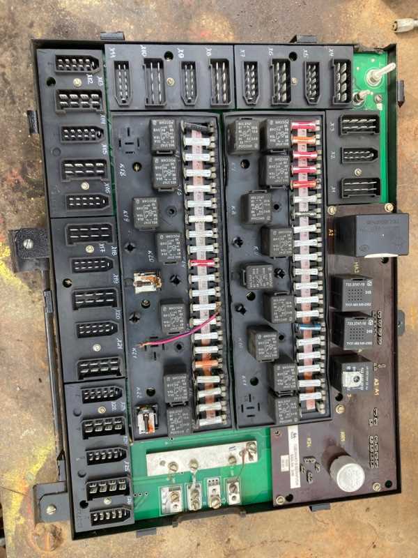 2007 kenworth t600 fuse panel diagram