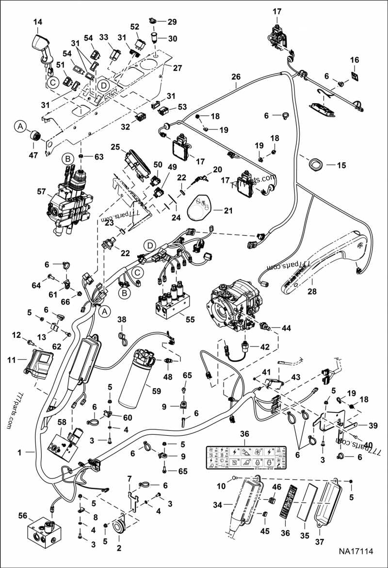 bobcat t190 fuse panel diagram