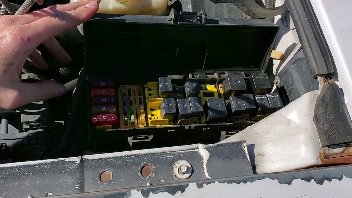 fuse box diagram 1999 ford ranger