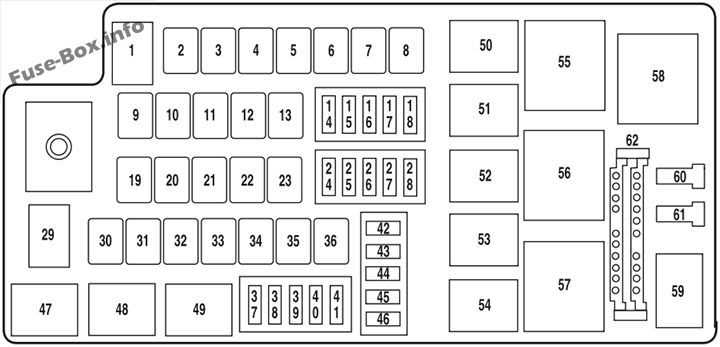 ford escape 2016 fuse box diagram